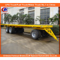 Heavy Duty 3 Axle Flatbed Pulling Cargo Trailer